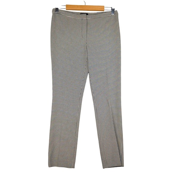 Theory Pants - Theory Houndstooth Pants Classic Skinny Cropped Made in USA Size 4
